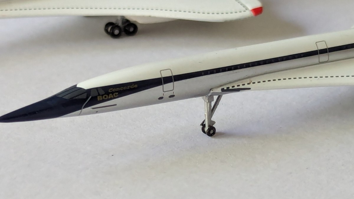 Gemini Jets 1:400 Concorde 2 Piece Set BOAC & British