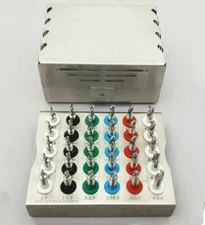Dental Implant Conical Drills with Stopper Universal Kit 30 PCs Kit