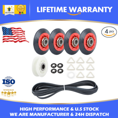 Dryer Belt Kit Whirlpool Cabrio Duet Kenmore 4392067 Elite Maytag 