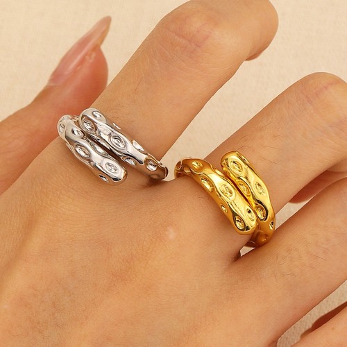 LOVE Hug Ring Band Open Finger Adjustable Women Jewellery 925 New - Picture 13 of 24
