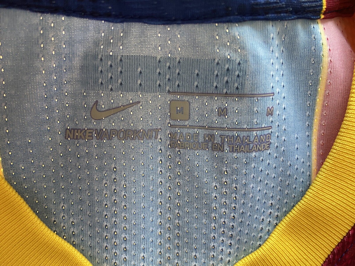 BARCELONA 2020 2021 HOME SHIRT JERSEY PLAYER ISSUE AUTHENTIC