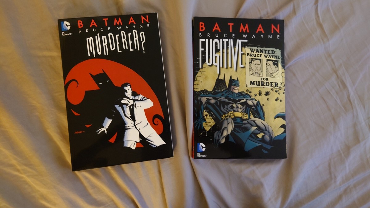 洋書 BATMAN: Murderer?/Fugitive Complete TPB Batman: Bruce