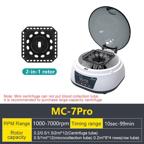 Lab Mini Blood Benchtop Centrifuge Machine Microcentrifuge - Picture 9 of 13