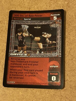 500lbs. of Raw Power! - Big Show - WWF/WWE Raw Deal - FOIL - Survivor Series 3
