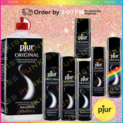 Pjur Original Premium Silicone Based Sex Lube Personal Long Lasting Lubricant