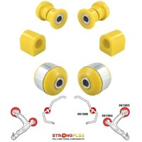 Strongflex Kit Busches Polyurethan Vorne FüR Fiat Panda III 12-16