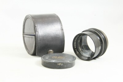 Excellent++ Carl Zeiss Jena 21cm F4.5 Tessar VII Barrel Lens from Japan #3087