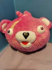 Russ Fortnite Cuddle Team Leader Pink Bear Head Epic Games 7" Plush