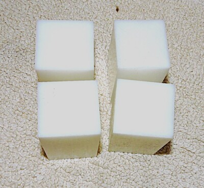 #ad #ad DELRIN ACETAL NATURAL SHEET 2quot; X 2quot;X 4quot; $20.00