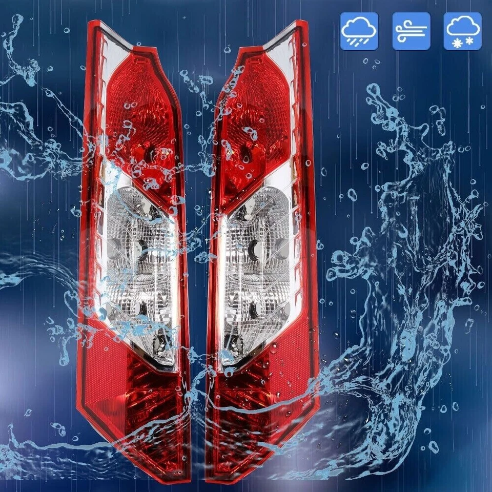 PAR DE LUCES TRASERAS FORD TRANSIT CONNECT 2013-2019 IZQUIERDA N/S Y DERECHA O/S Foto 2 de 4