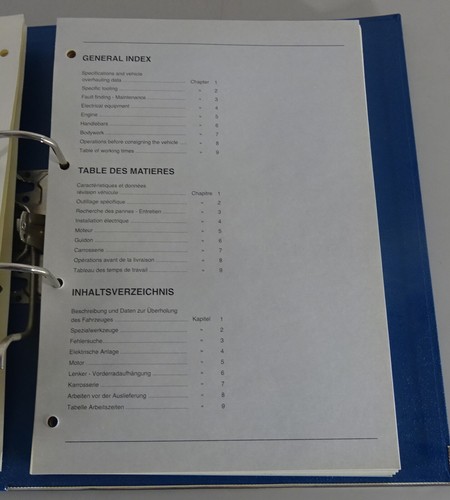 Manual De Taller Piaggio Mofa Velofax Año 1988-1989 Estado 08/1995 - Imagen 3 de 4