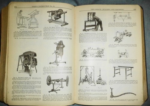 1926 Dykes Automobile Encyclopedia MotorCycle Truck Motor Repair & Construction - Picture 7 of 7