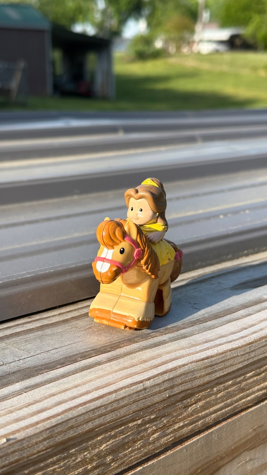 Fisher-Price Little People LP Disney Princess Belle Klip Klop Figure Retired