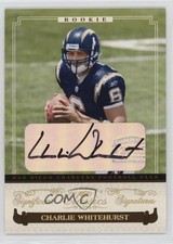 2006 Donruss Classics Significant Signatures Gold Charlie Whitehurst Auto 4f5