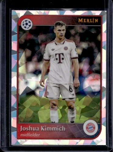 2024-25 Topps Merlin Chrome UEFA Joshua Kimmich Atomic Refractor #143