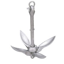 Folding Grapnel Anchor 3-1/2 lbs. 41000 One Size Steel