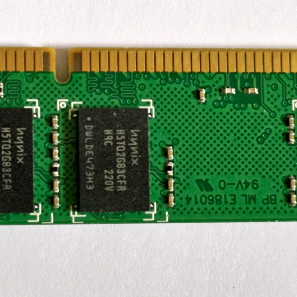 HMT41GU7AFR8C-PB SK Hynix 8GB 2Rx8 PC3-12800E DDR3-1600 ECC UDIMM server RAM - Image 2 of 4