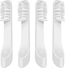 Toothbrush Replacement Heads Compatible with Quip Sonic Toothbrush-Soft Bristle
