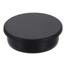 Silicone Hole Plugs Round Rubber Stopper for 52mm/2.05" Hole Black