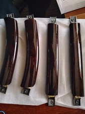 E36 Wood Door Handles Interior BMW Sedan LUX M3 92 - 98 3 Series 328i Genuine
