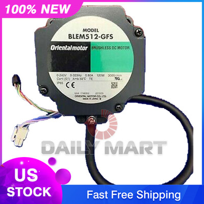 New In Box ORIENTAL MOTOR BLEM512-GFS Brushless DC Motor