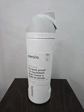 Owala FreeSip Stainless Steel Water Bottle / 19oz / Color: Shy Marshmallow