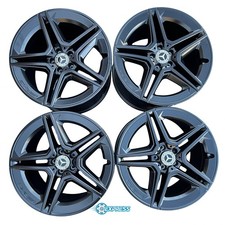 Set Of 4 20 Mercedes Benz Gle Class Amg Wheel Rims Satin Black 2020 And Newer