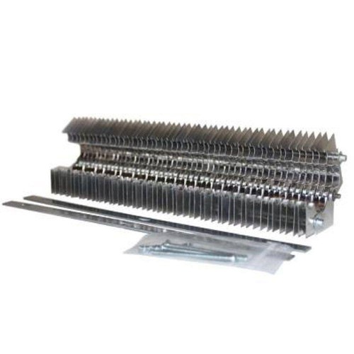 Fin Clamp Baseboard Element For 1 1 4 In Copper Baseboard Piping 2 Ft Fin clamp baseboard element for 1 1 4 in copper baseboard piping 2 ft