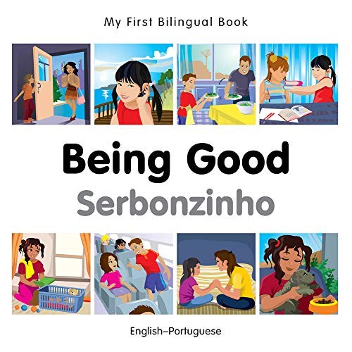 My First Bilingual Book Being Good by Milet Publishing HARDBACK - Image 3