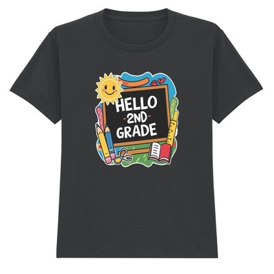 Hallo 2. Klasse Jungen Mädchen Kinder T-Shirt 2. Klasse Geschenk für Kinder