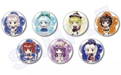 ImpactConnect Touhou Kaeizuka Pin Set 7 pcs Anime Badge Collectible For Ages 14+
