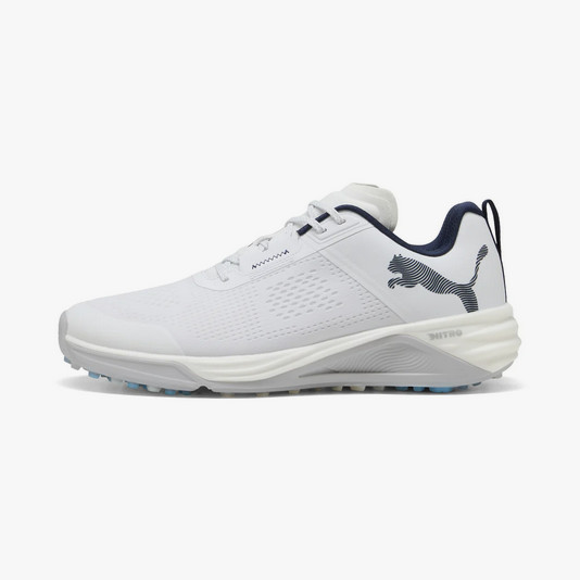 PUMA  SHADOWCAT NITRO™ 2.0 Spikeless Golf Shoes Puma White / Deep Navy 312774 thumbnail 7