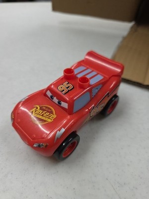 Lego Duplo Disney Cars LIGHTNING MCQUEEN 95 Rust-eze Red Car Toy