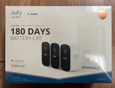 eufy eufyCam 2C Wireless Security Outdoor Camera 3-Cam 1080P Wi-Fi Night Vision