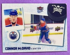 Connor McDavid 2023-24 Upper Deck Fleer Ultra SHOWCASE SCRAPBOOK SSP #SS-16