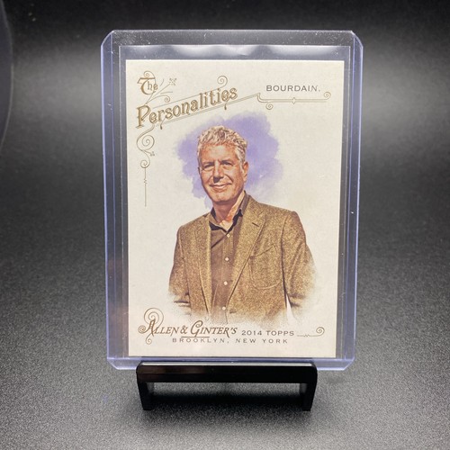 ANTHONY BOURDAIN 2014 TOPPS ALLEN & GINTER #210 (CHEF)