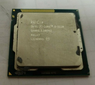 6x Intel Core i3 CPUs: LGA1155 2x i3-2100, 1x i3-3220 & i3-3240 2xLGA1156 i3-540
