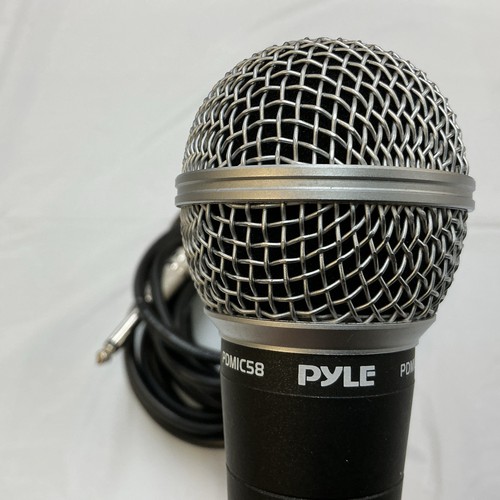 Pyle Professional Moving Coil Dynamic Handheld Microphone + 15' Cable PDMIC58 - Picture 3 of 5