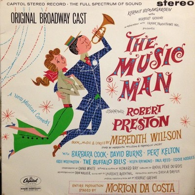 Meredith Willson - The Music Man - Original Broadway Cast (LP, Album)