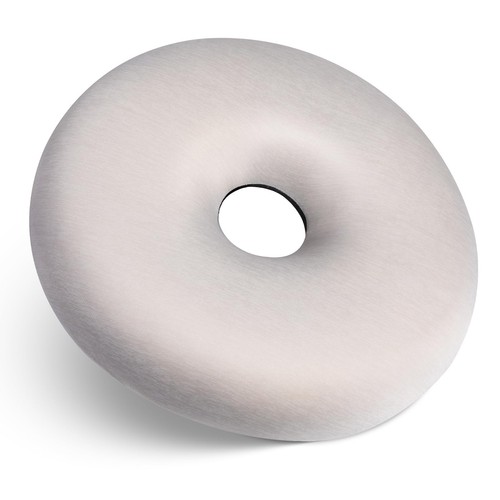 Seat Cushion Memory Foam & Cool Fabric Office Chair Cushion Hole & O-Shape Cu...