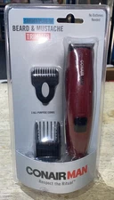 Conair For Men All In One Beard Mustache Trimmer Corded Plug Clippers C2