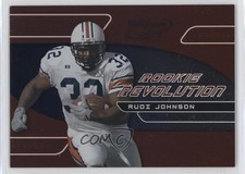 2001 Quantum Leaf Rookie Revolution 1860/4000 Rudi Johnson #RR-15 05v0