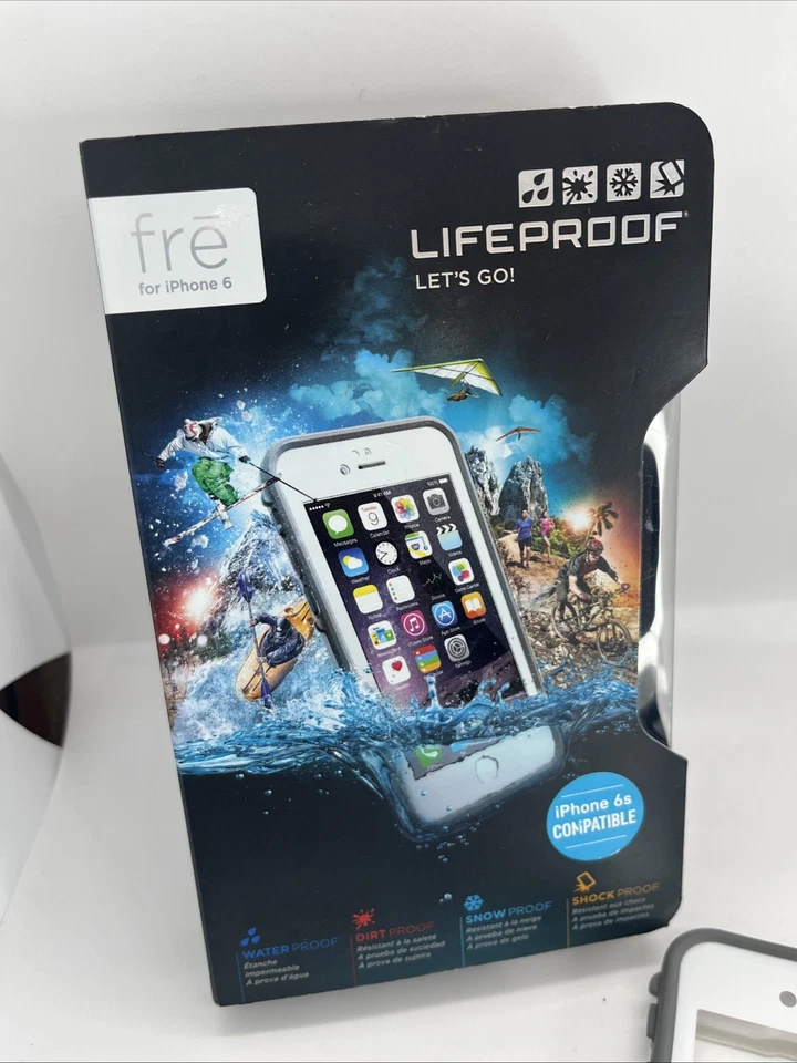 Funda Impermeable LifeProof 77-52564 Gratis para iPhone 6/6S Blanca Foto 2 de 4
