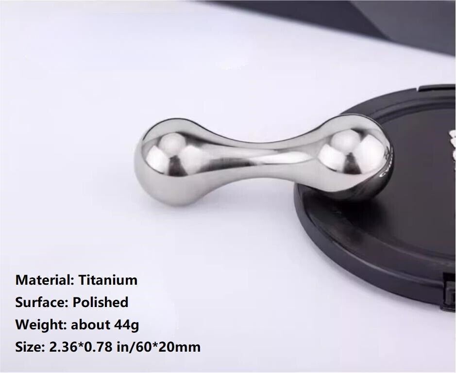 Solid Titanium Knuckle Fidget Toy Knucklebone Begleri Finger Skill Toy EDC Gift