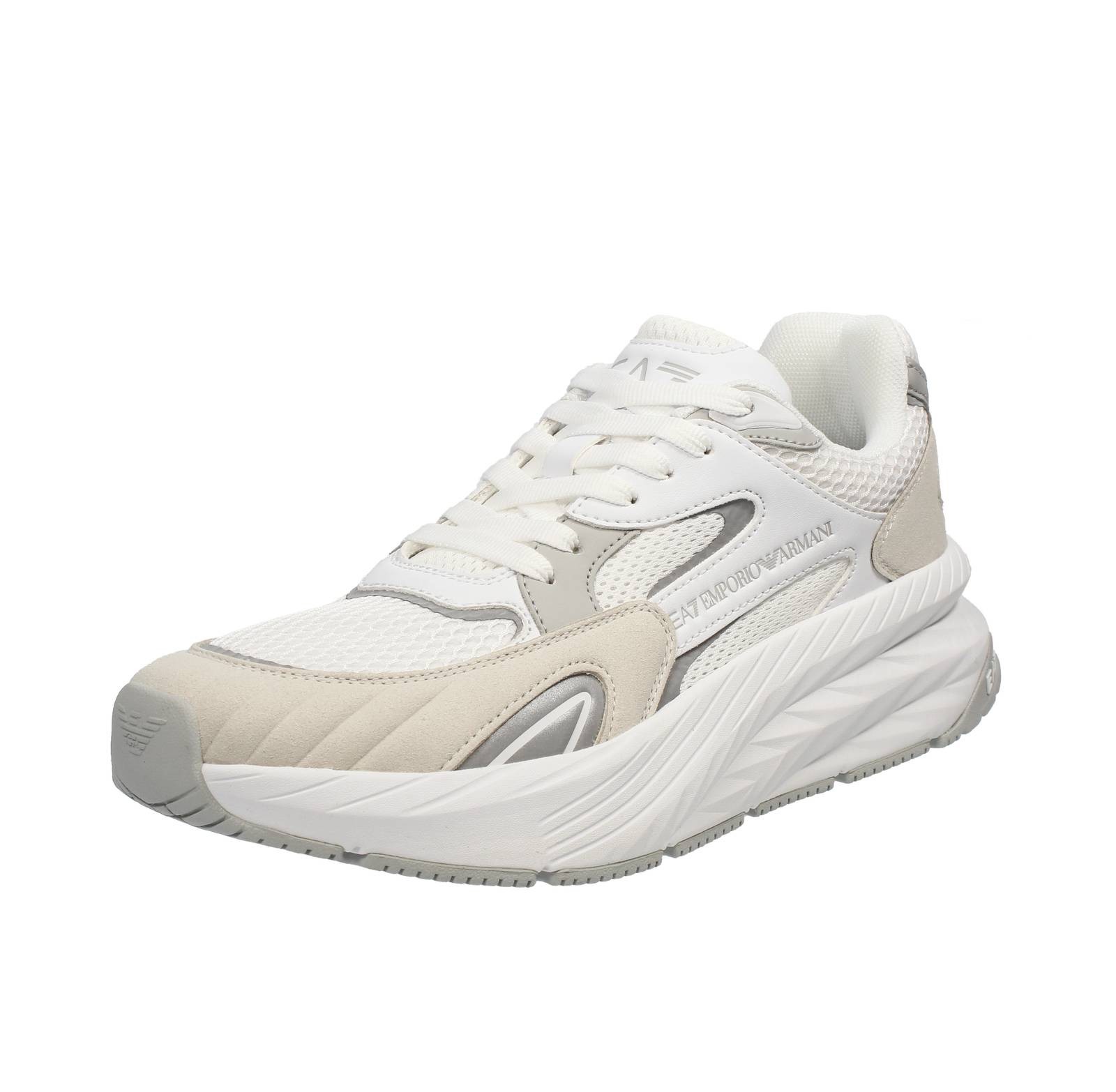 Ea7 от Emporio Armani Слипоны Sonic Bianco - Taglia 42 23 9 27 см Scarpe Uomo 34990₽