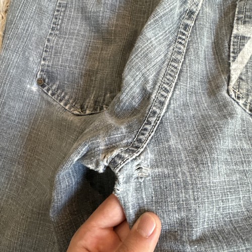 Vintage Pelle Pelle Denim Jeans Herren Größe 36x34 bestickt Baggy Hip Hop Y2K - Bild 5 von 19