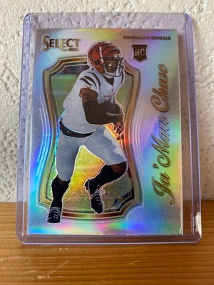 2021 Panini Select Jamarr Chase RC Select Certified Silver Prizm #No.SCR-12