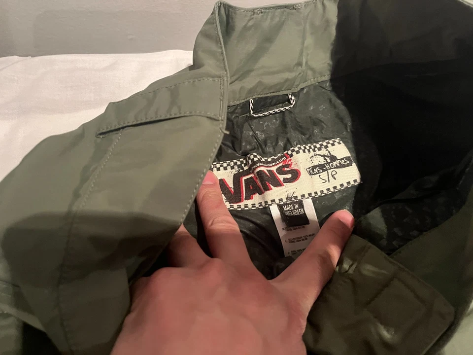 Vans Pantalones de Snowboard Sueltos Verde Ejército Hombre Talla Pequeña 8K/8K Foto 2 de 4