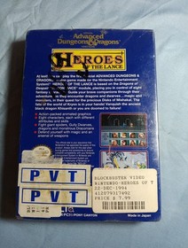 Advanced Dungeons & Dragons Heroes of the Lance Nintendo NES - New Sealed 