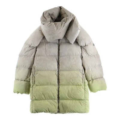 MONCLER X Rick Owens CONVERTIBLE COAT Long Down Jacket Gray I209N1C00002 Used 6e